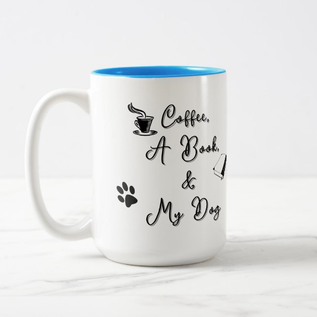 Combo Mug 15 oz (sky blue) (Left)