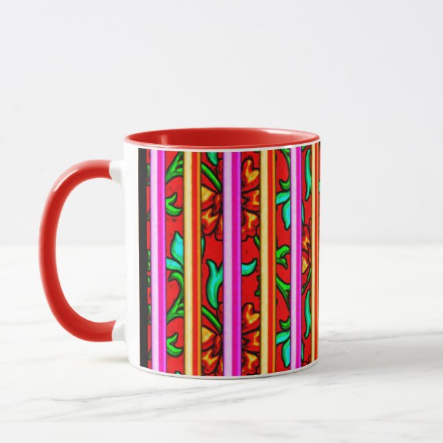 combo mug, 3D digital design mug, perfect Mug (Left)