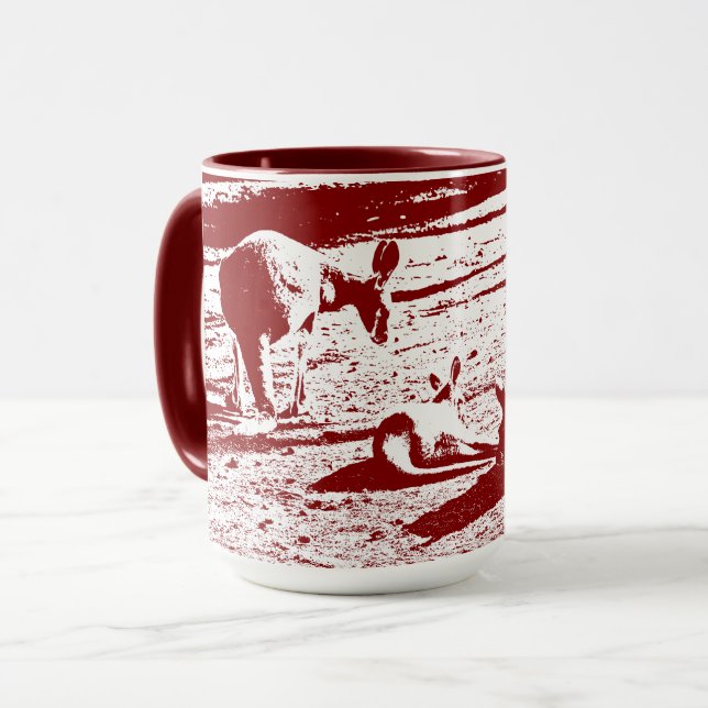 Combo Mug, 444 ml coffee mug (Front Left)