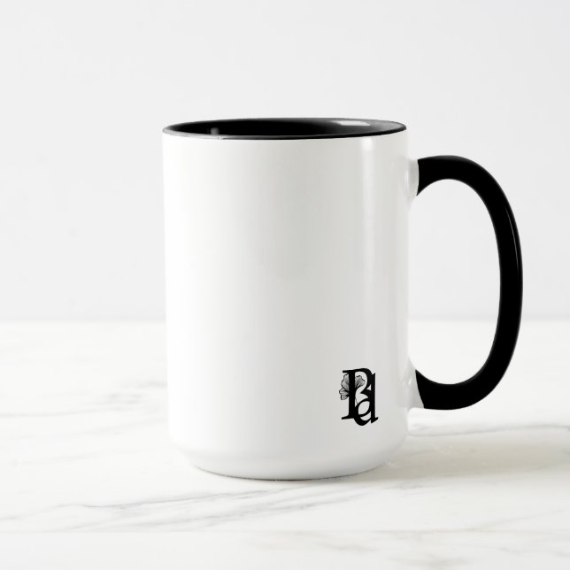 Combo Mug Abstract Interior Decor Blue Ocean (Right)