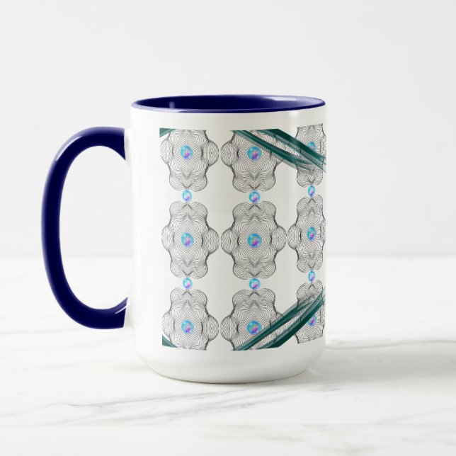 Combo Mug Bubble Design (Left)