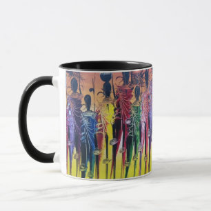 Combo mug (Masai print)