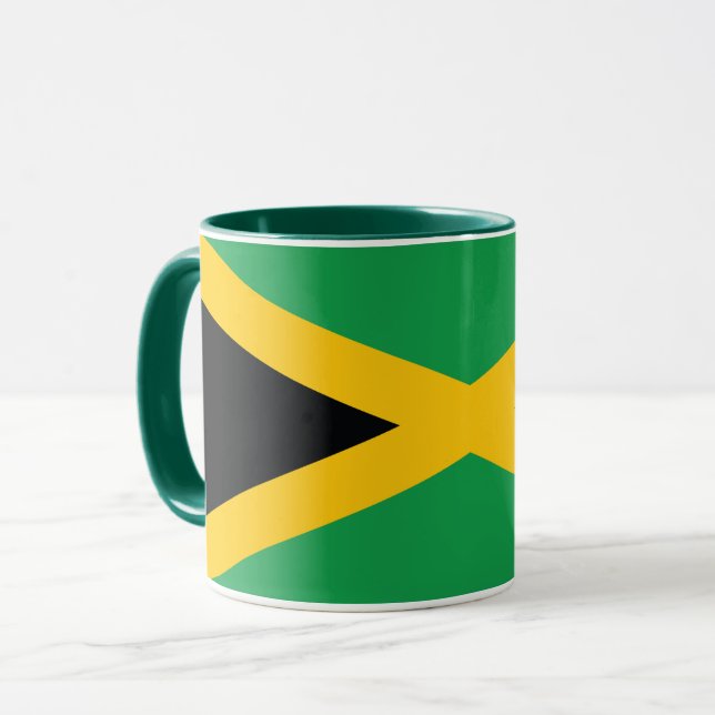Combo Mug Of Jamaica Flag (Front Left)