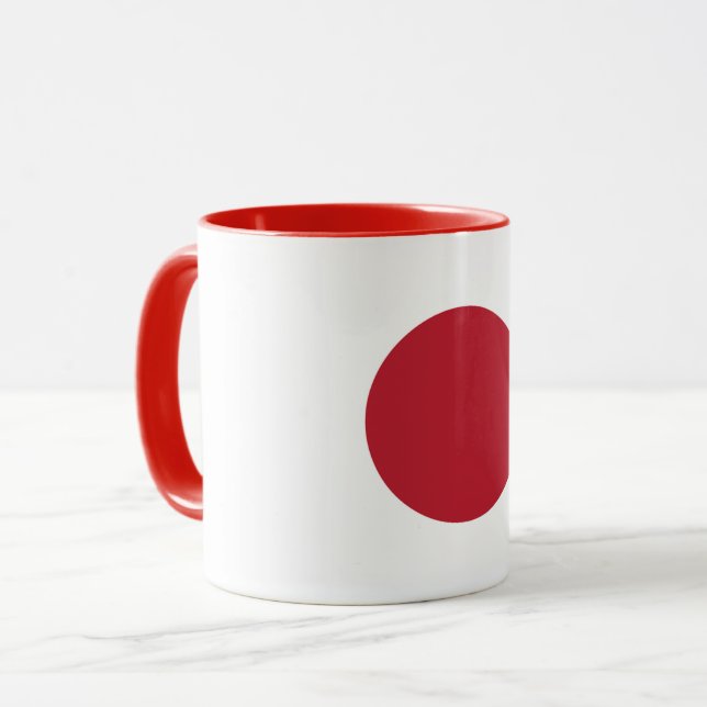 Combo Mug Of Japan Flag (Front Left)