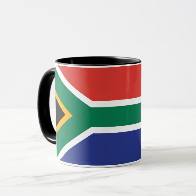 Combo Mug Of South Africa Flag (Front Left)