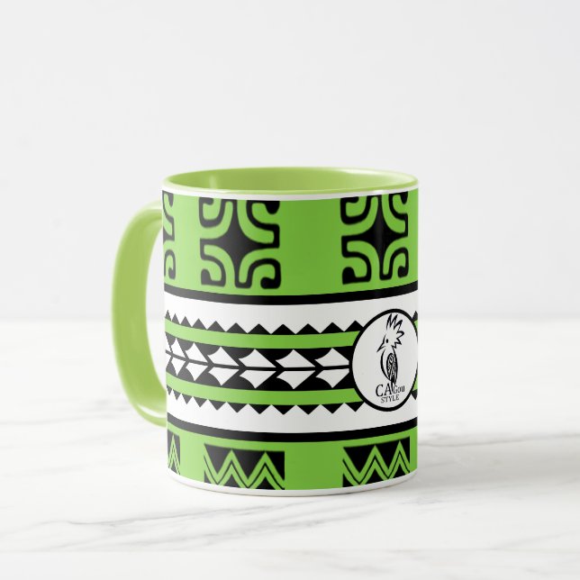 Combo mug Tribal Ethnic (Front Left)