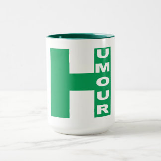 Combo mug white HUMOUR