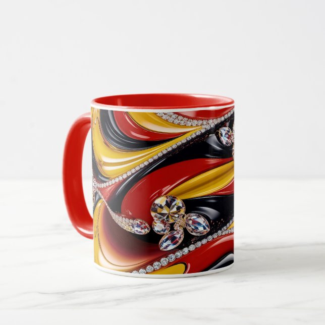 Combo Mug with Belgian Colours (Front Left)