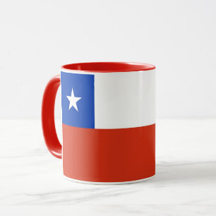 Combo Mug with flag of Chile