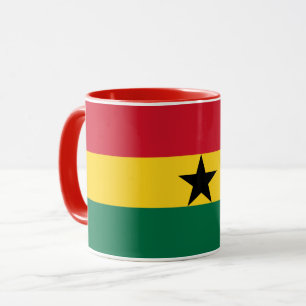 Combo Mug with flag of Ghana