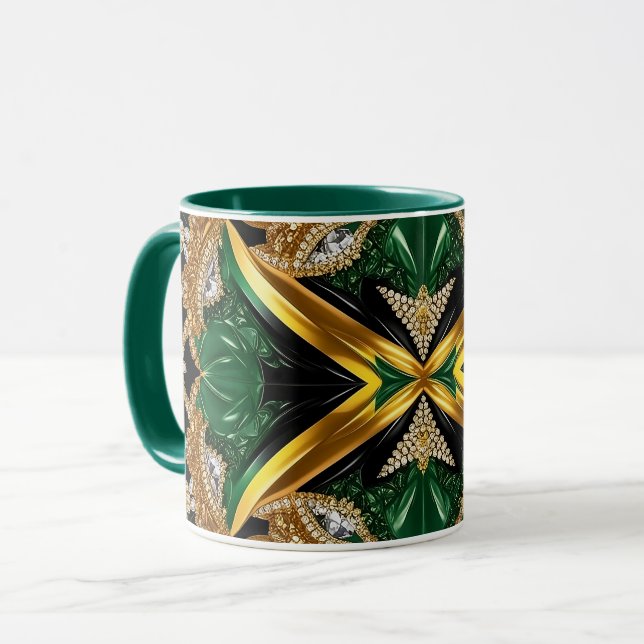 Combo Mug with Jamaica Colours (Front Left)