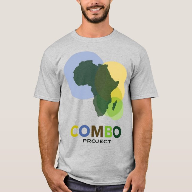 COMBO Project: Connecting Africa Through Collabora T-Shirt (Front)