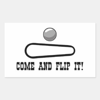 COME AND FLIP IT! Sticker