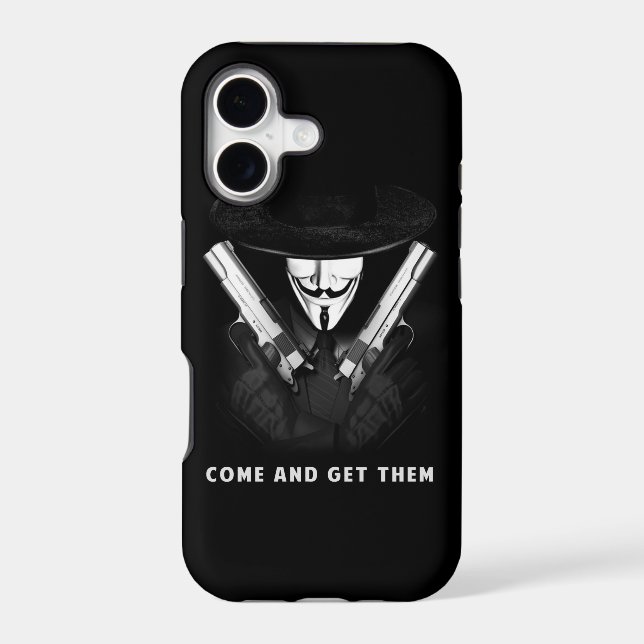 "COME AND GET THEM" iPhone 5, Barely There (Back)