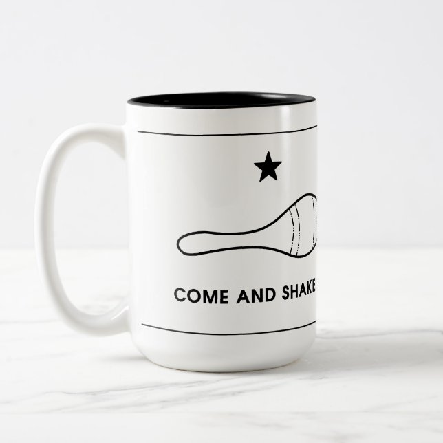 Come and Shake it Mug (Left)