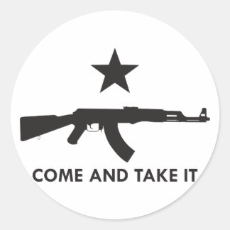 Come and take it! (AK47) Classic Round Sticker
