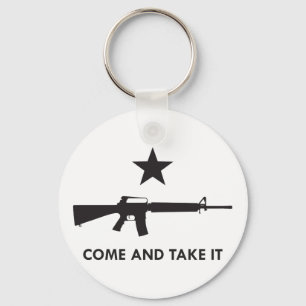 Come and take it! (AR15) Key Ring