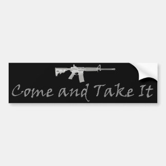 Come and Take It Bumper Sticker