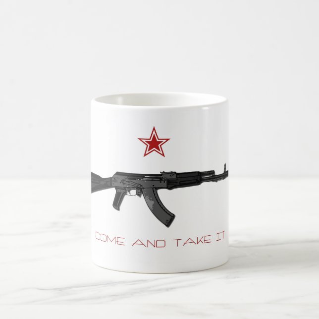 Come and take it coffee mug (Center)
