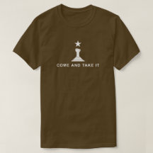 Come And Take It Pilot sidestick T-Shirt