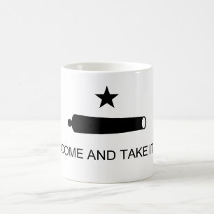 Come And Take It Texas Flag Battle of Gonzales Coffee Mug