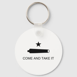 Come And Take It Texas Flag Key Ring