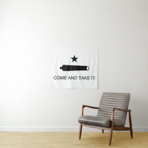 Come and Take It - United States Texas Flag Tapestry