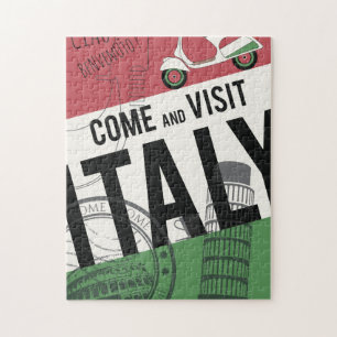 Come and Visit Italy Jigsaw Puzzle