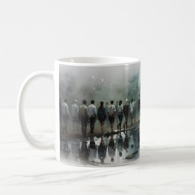 Come As You Are Misty Reflection Art Mug (Left)