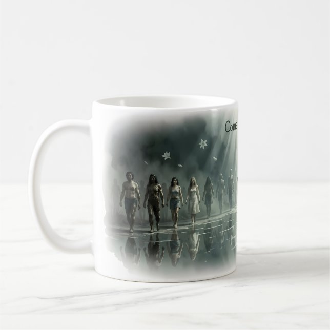 Come As You Are Misty Reflection Art Mug (Left)