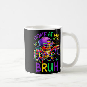 Come At Me Bruh Mardi Gras Crawfish Boys Kids Jest Coffee Mug