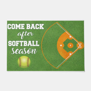 Come Back After Soflball Season Doormat