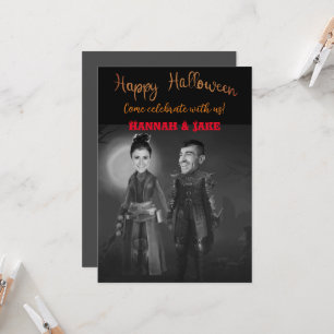 Come celebrate with us Halloween Invitation