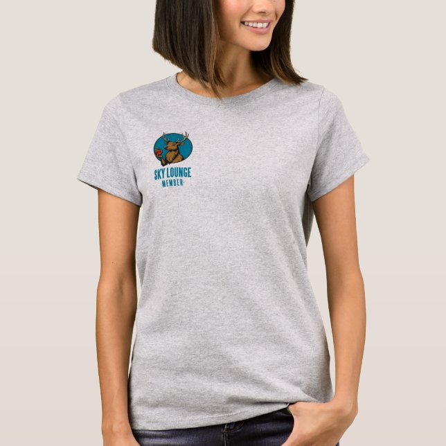 Come Fly With Me — Ballard Elks Sky Lounge! T-Shirt (Front)