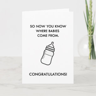 Come From New Baby Card