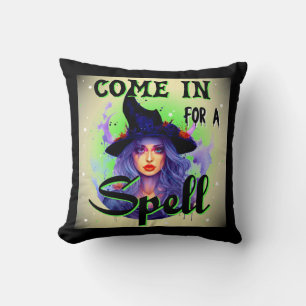 Come in for a Spell _ Halloween   Cushion