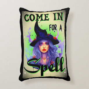 Come in for a Spell _ Halloween   Decorative Cushion