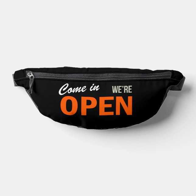 Come In We're Open Bum Bags (Lay Down)