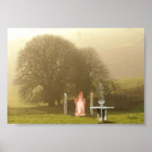 Come Meet The Goddess In The Trees Poster