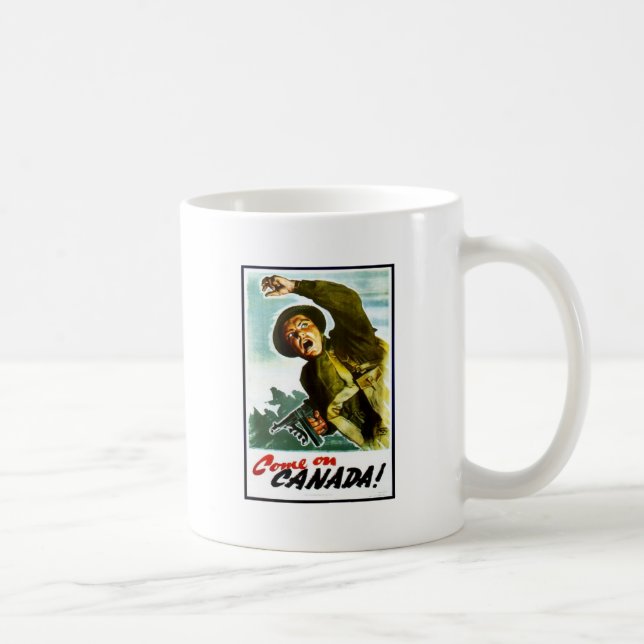 Come On Canada! Coffee Mug (Right)