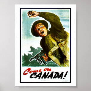 Come On Canada! Poster