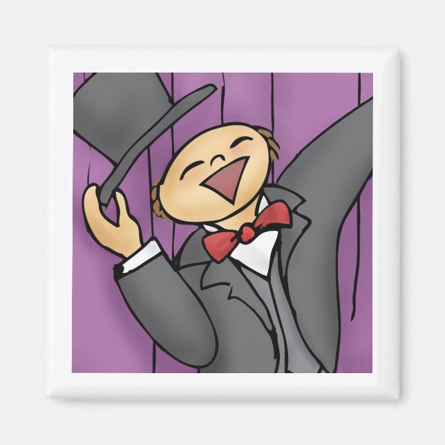 Come Out and Sing! (Square, No words) Magnet (Front)