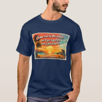 Come Out to the Coast Men's Dark T-Shirt
