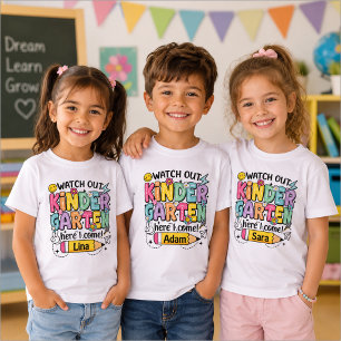 Come Personalised Kids T-Shirt with Name