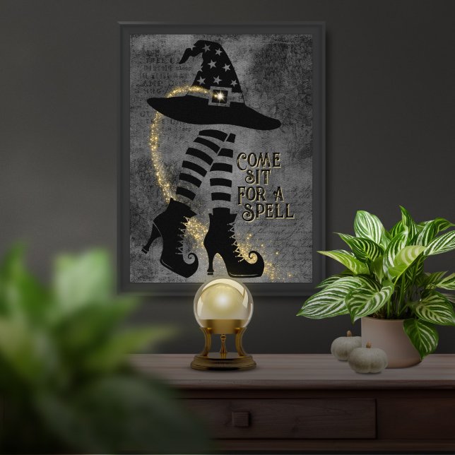 Come Sit A Spell Print, Value Poster Paper (Matte) (Creator Uploaded)