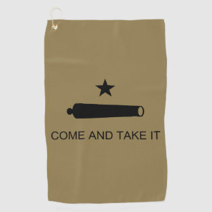 Come & Take It! Texas State battle Flag Golf Towel