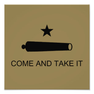 Come & Take It! Texas State battle Flag Photo Print