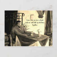 Come, Talk of Old Times invitation
