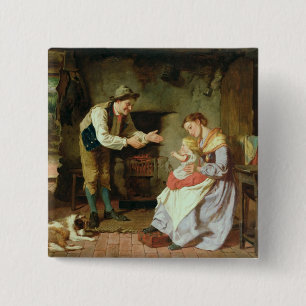 Come to Daddy 15 Cm Square Badge