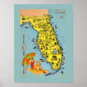 Come to Florida! Poster